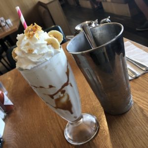 Fable Diner / Banana Caramel Milkshake